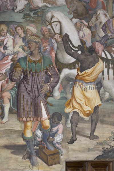 The Adoration of the Magi, Presbitery, 1578-82 tekijältä Simone Veneziano Peterzano